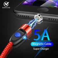 Магнитный кабель USB Type-C, Micro USB, 5A, для быстрой зарядки iPhone, Samsung, xiaomi, магнитный, для зарядки и синхронизации данных