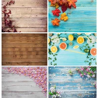 vinyl custom photography backdrops props wooden floor flower wood planks theme photo studio background ny2fd 02