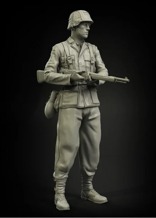 1/35 наборы моделей фигурок из смолы военные Несобранные неокрашенные 666-1 | Игрушки