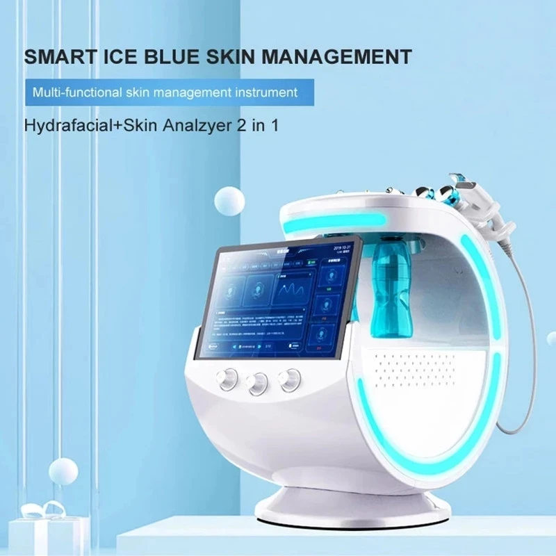 

New 7 In 1 Smart Facial Cleansing hydrafacial skin analyze Deep Pore Vacuum Hydra Skin Lift Anti-aging Beauty Machine