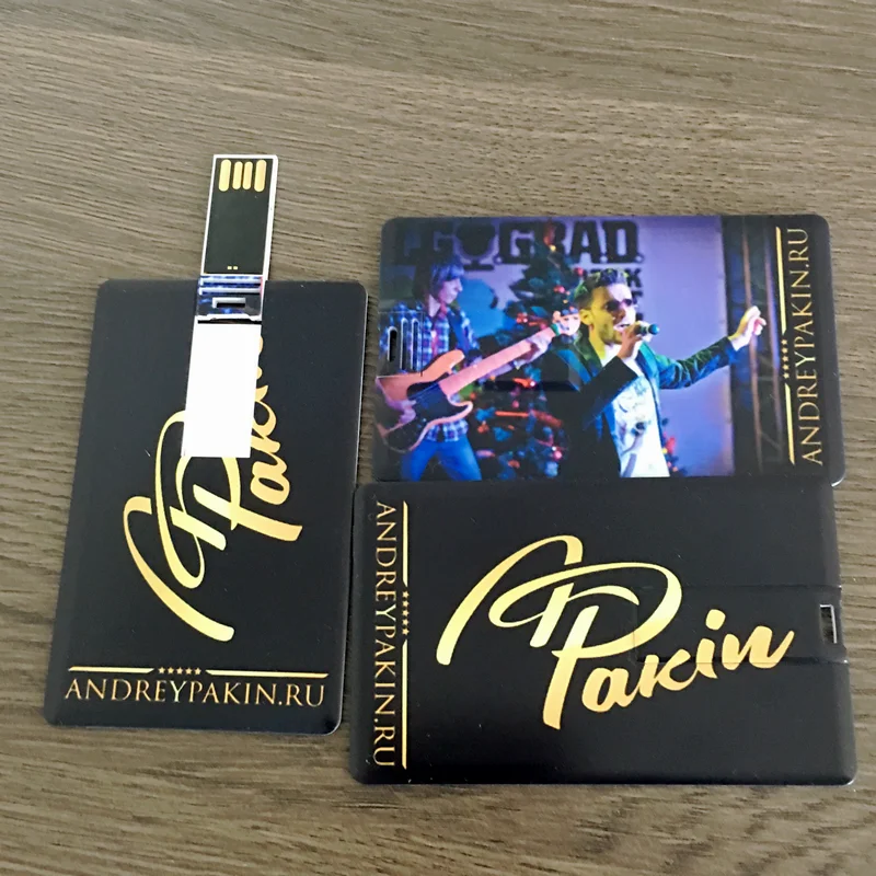 Цветная печать Логотипа пластиковая кредитная карта USB флэш-накопитель 3 0 64 Гб 128