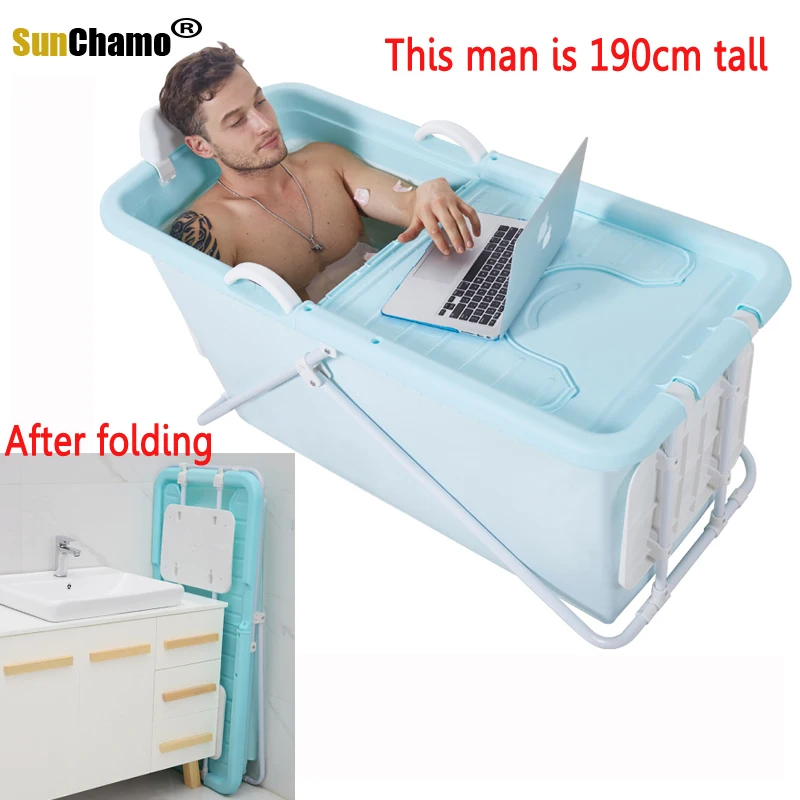 2021 удлиненная Складная портативная Изолированная ванна для взрослых надувная