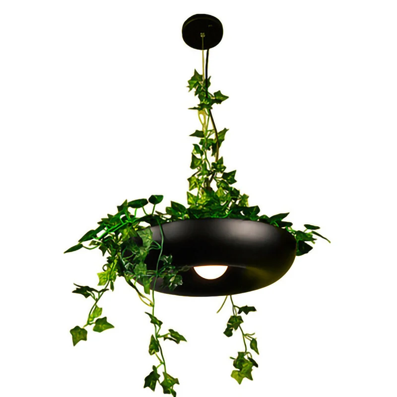 

Modern Nordic Creative Pot Plants Pendant Lamps E27 Sky Garden DIY Pendant Light for Living Room Cafe Home Lighting Decor