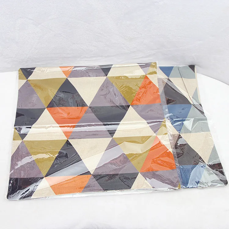 Abstract geometric Modern Norse sample Room sofa cushion cover breathable synthetic flax hugging pillowcase | Дом и сад