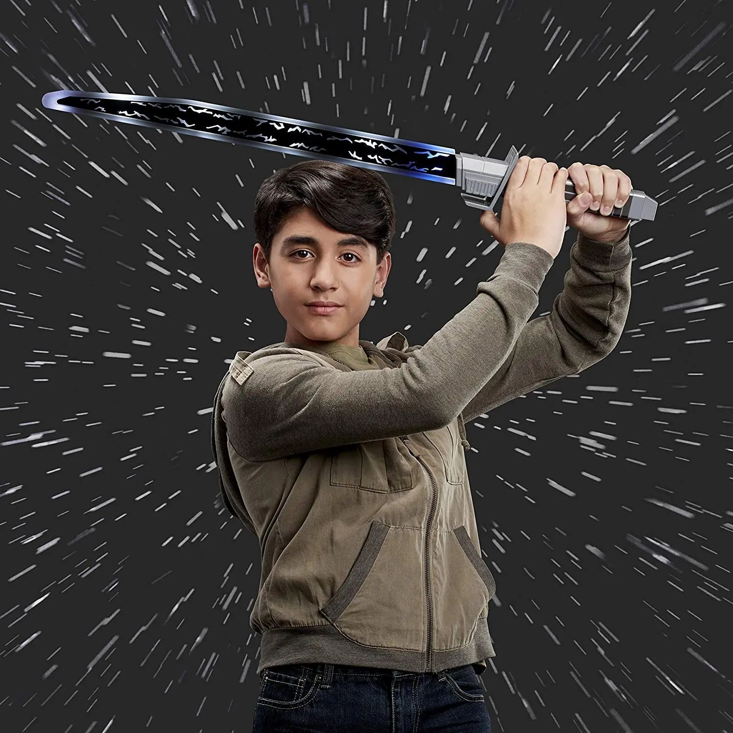 

Hasbro Mandalor Dark Sword Cosplay Version Dark Lightsaber High Quality Metals Focus Light Sword Sabine Winter Queen Darksaber