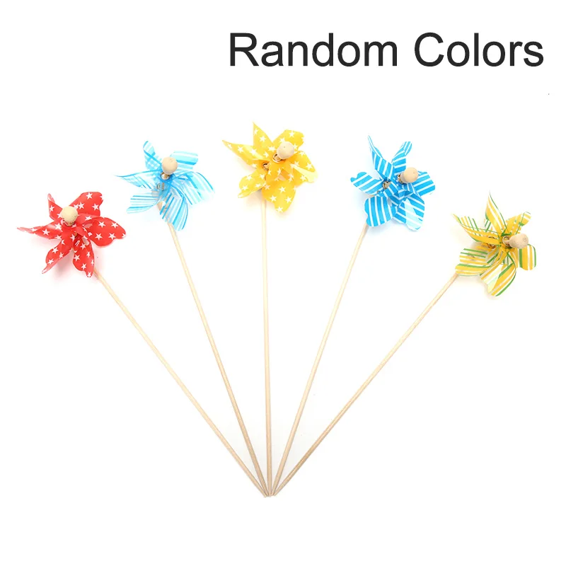 

Mini Windmill Wind Spinner Home Garden Yard Decoration Kids Children Toys