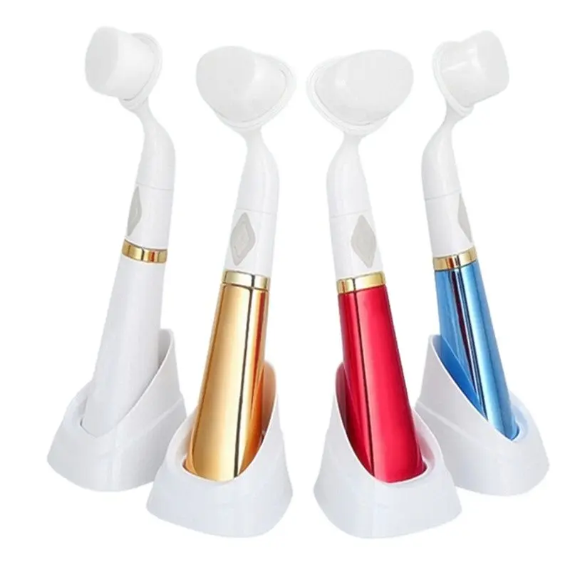 Электрическая Женская щетка для чистки лица глубокий очиститель пор стиральная