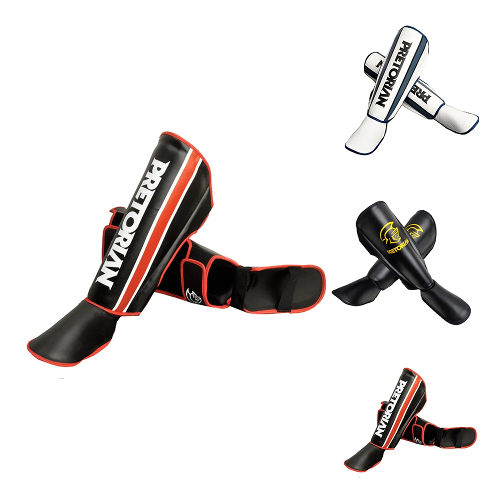 1 пара PRETORIAN средства защиты голени из искусственной кожи боксерские леггинсы