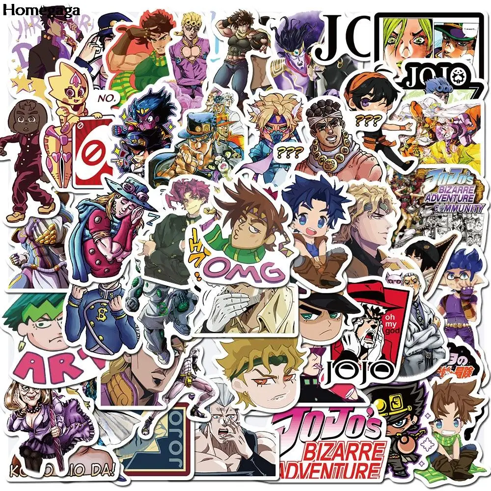 

20sets/lot Homegaga 50pcs/set Anime PVC Skateboard Car Luggage Laptop Guitar Stickers Graffiti Scrapbooking Sticker Decals D2724