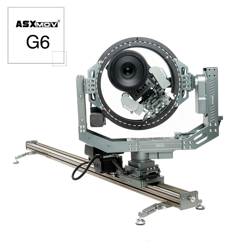 130cm Fixed Slider ASXMOV G6, выдвижной стабилизатор времени, видео, dslr камера, слайдер, система, механизированная камера, долли, слайдер, беспроводное приложение, контроллер - Цвет: 130cm Fixed Slider