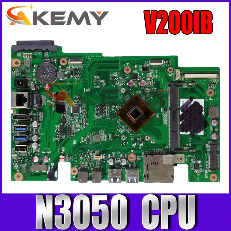 

Материнская плата все-в-одном V200IB MAIN_BD_N3050 REV 1,5 для ASUS V200I V200IB, десктопная материнская плата 100%, протестированная работа