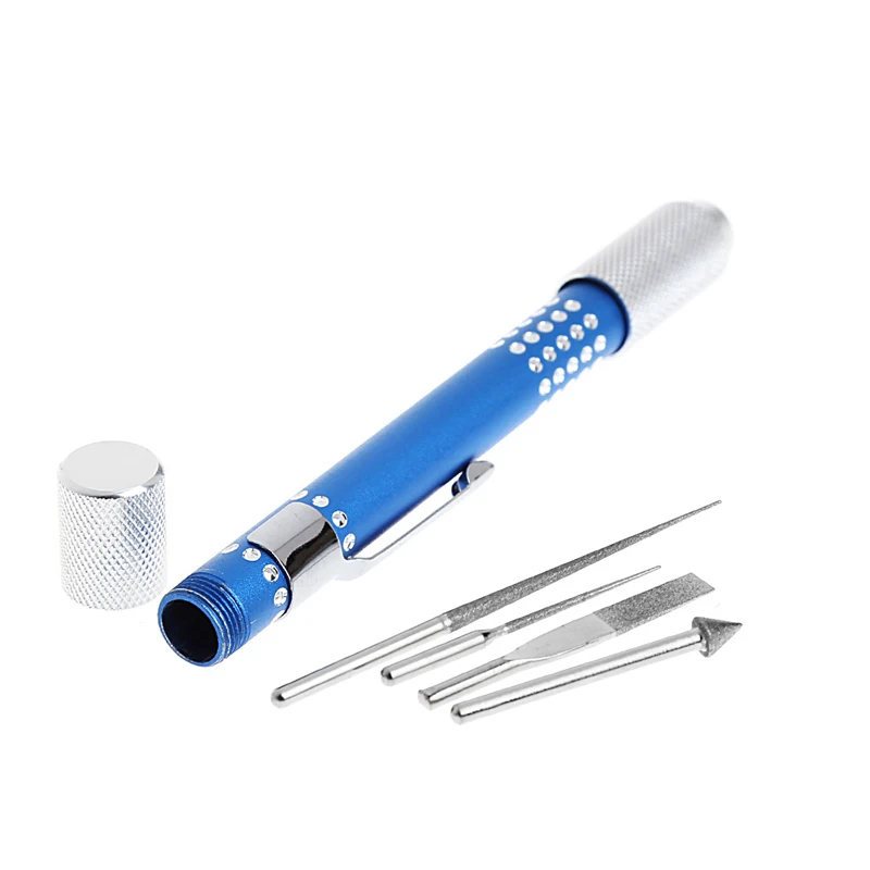 4 в 1 Мини Алмазная зернистость набор игл для ювелирных изделий резьба по дереву