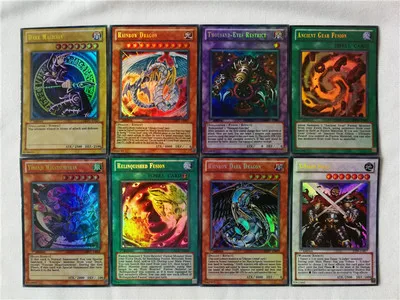 100 шт. Yu Gi Oh японское аниме разных английских карт крыло дракон гигантский солдат