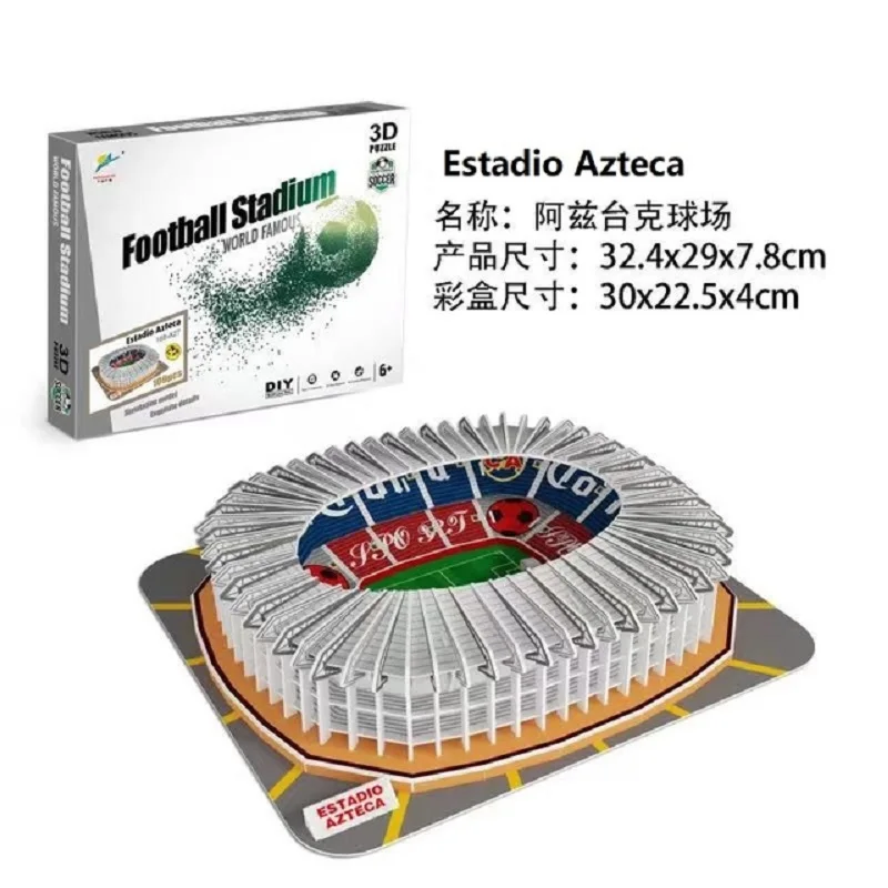 3D бумажная головоломка строительная модель игрушка Мексиканский спорт эстадион