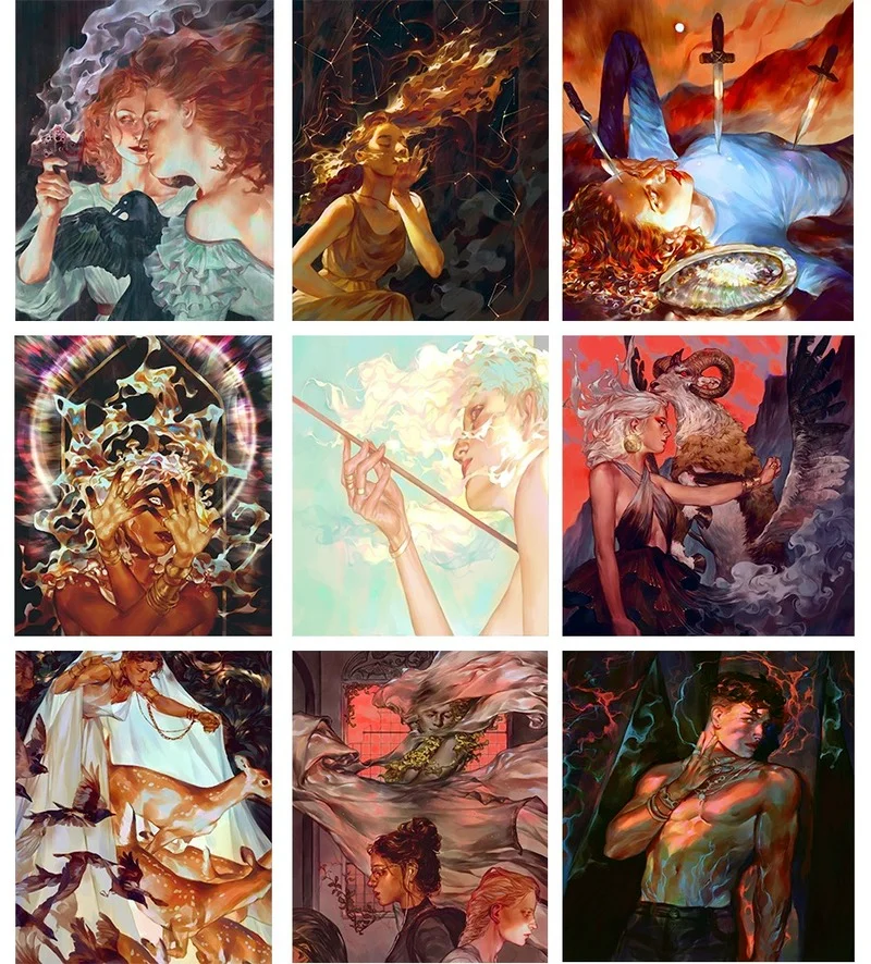 

5D DIY Full Square Diamond Painting "Art of Death" Diamond Embroidery Cross Stitch Kit Handmade Gift Wall Home Decoration