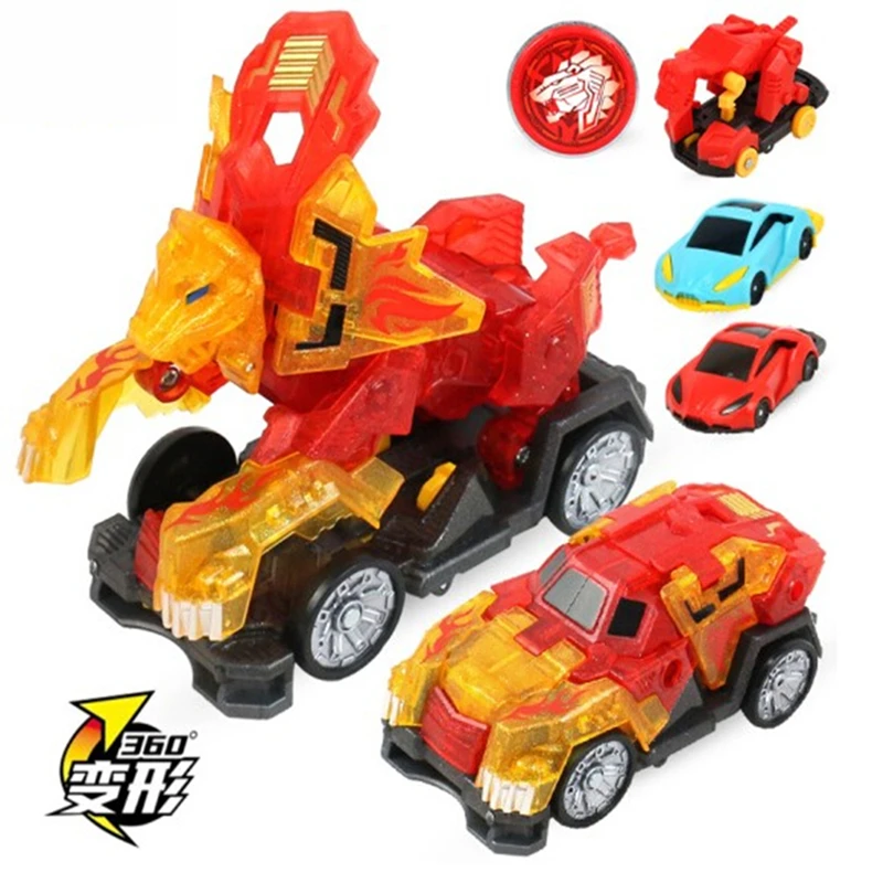 

Violence Transformation Action Figure Robot Burst Deformation Car Beast Screechers Wild Mechanical Dinosaur Chariot Kids Toy BOY