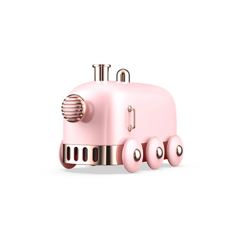 

300ml LED Lamp Air Ultrasonic Humidifier Essential Oil Diffuser Atomizer Air Freshener Mist Maker Cartoon train Humidifier