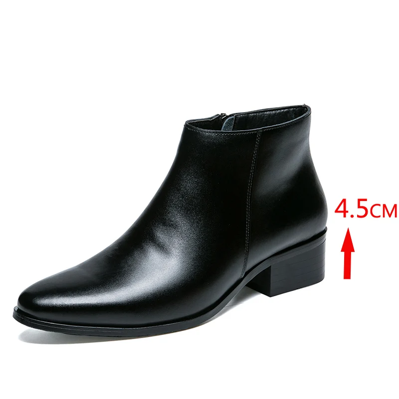 Ботинки Челси Мужская обувь Модельные кожаные ботинки Мужские Обувь
