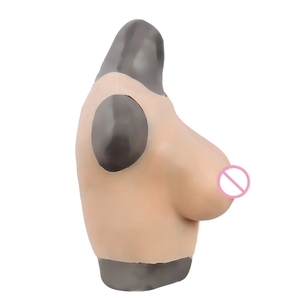 Силиконовая грудь KnowU B формирует эластичные хлопковые заполненные для мужчин с