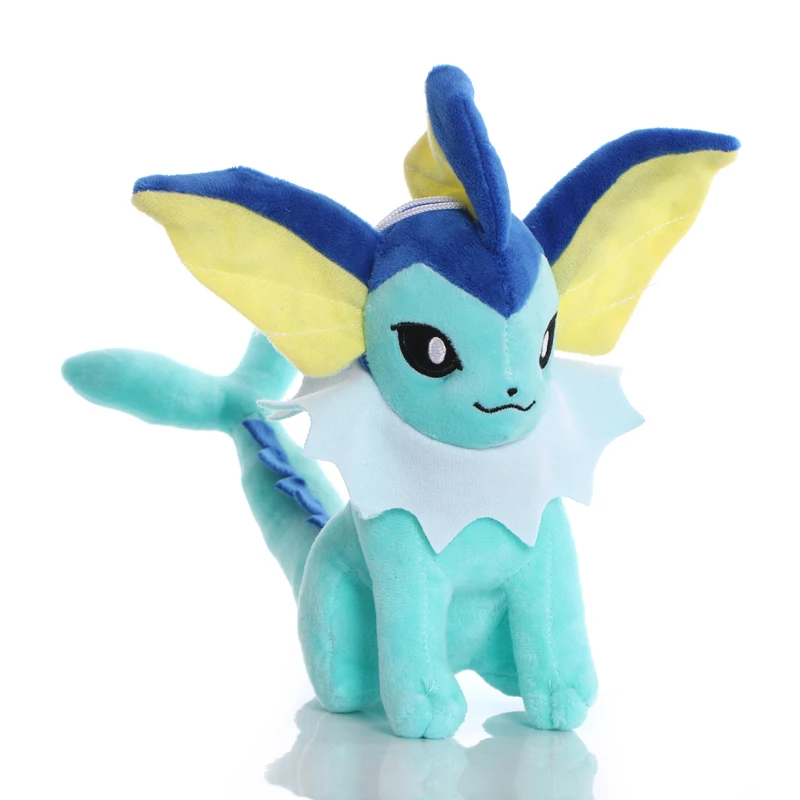 1 шт. 23 см Животные Vaporeon плюшевые игрушки кукла Подвеска Мягкие для детей подарок