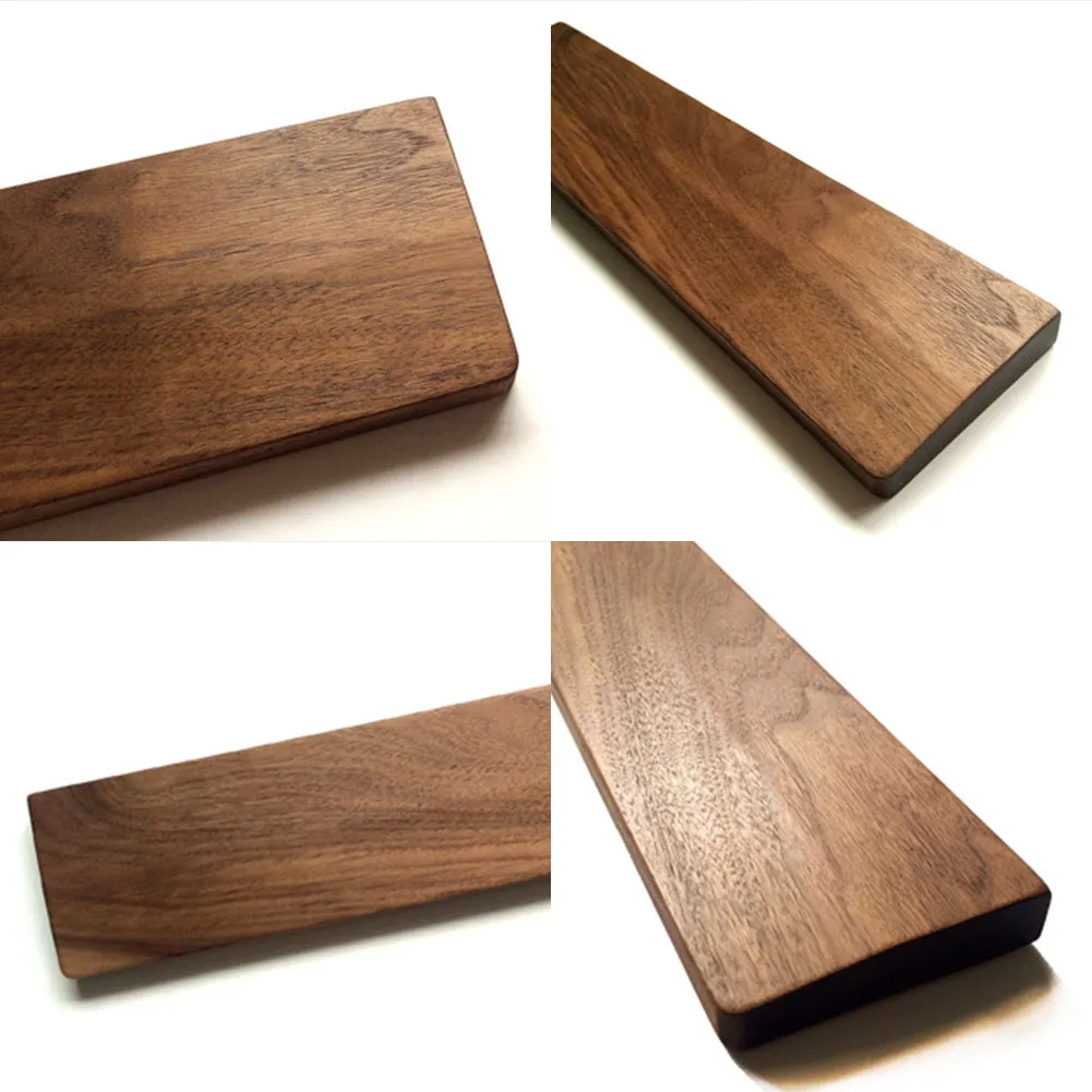 

Wooden Mechanical Keyboard Wrist Rest Pad Wrist Support Hand Pad for Mechanical Keyboard QJY99