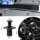 40 шт., автомобильные крепежные зажимы 8 мм для Toyota prado 120 land cruiser C-HR yaris auris hilux Corolla Camry RAV4