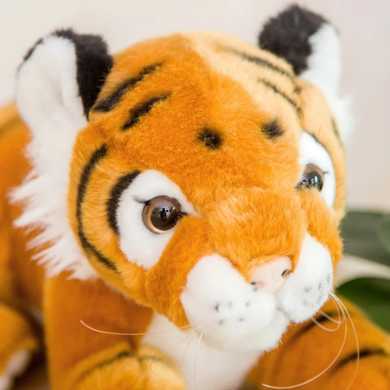 1 шт. 30/38 см Моделирование белый желтый Лев плюшевая кавайная игрушка плюшевое