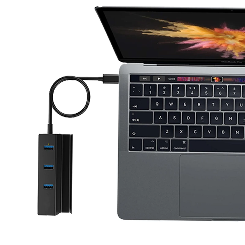 dzlst usb c hub usb type c к usb 30 rj45 адаптер конвертер