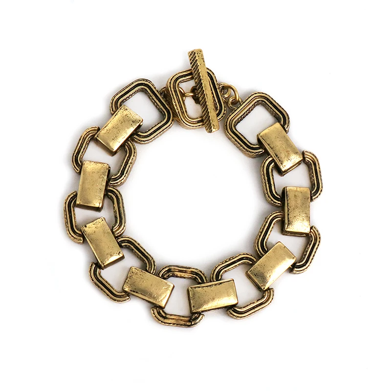 Женское Ожерелье и браслеты FASHIONSNOOPS ZA золотистого цвета Модные металлические