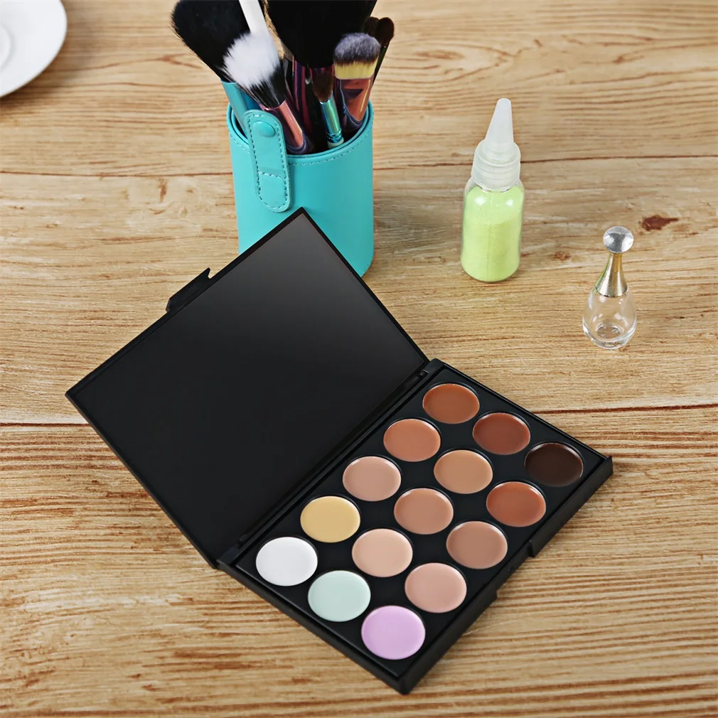 15 цветов профессиональный женский макияж для лица красота консилер Маскировка