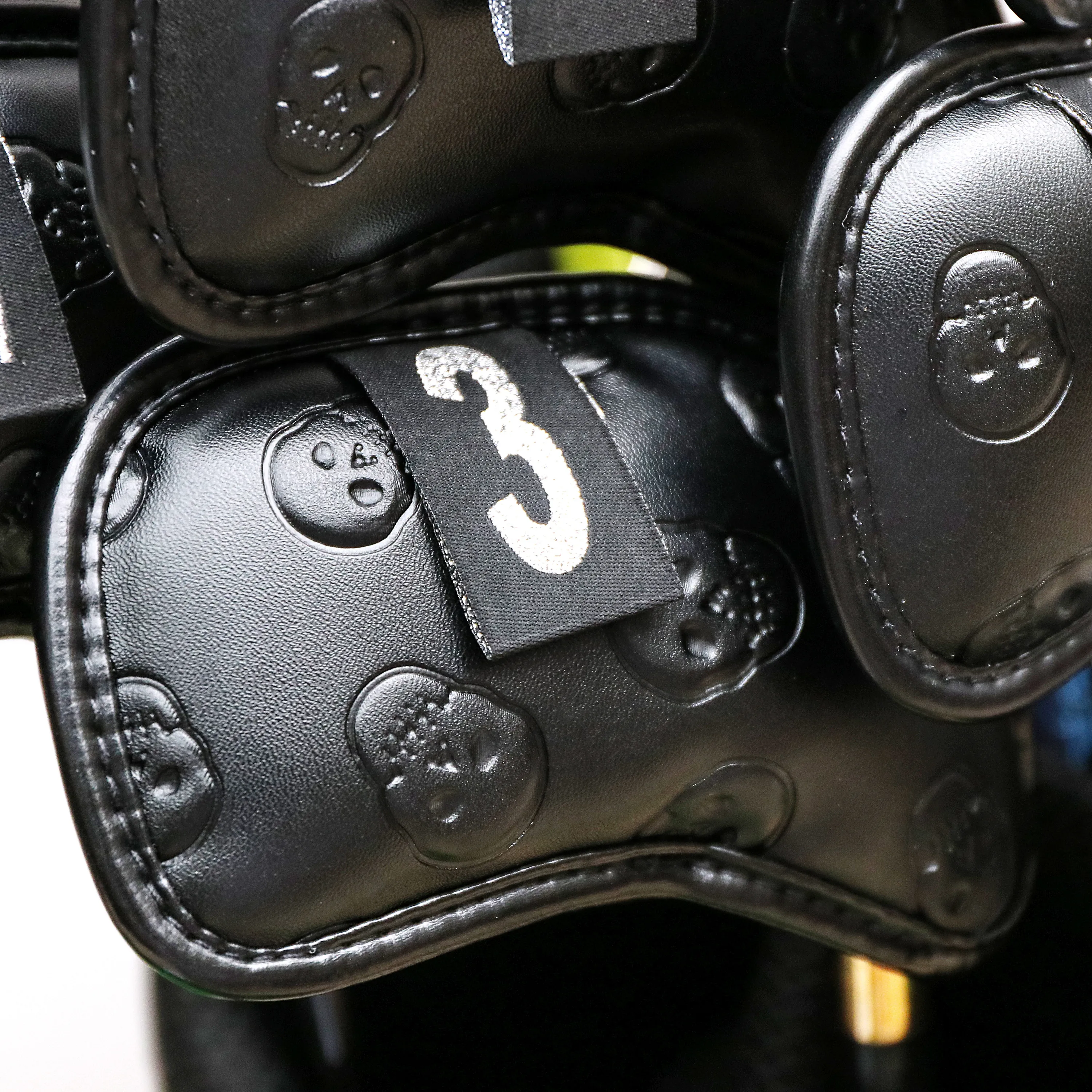 Новый оригинальный чехол для гольфа с черепом монстром и железной головкой из 12