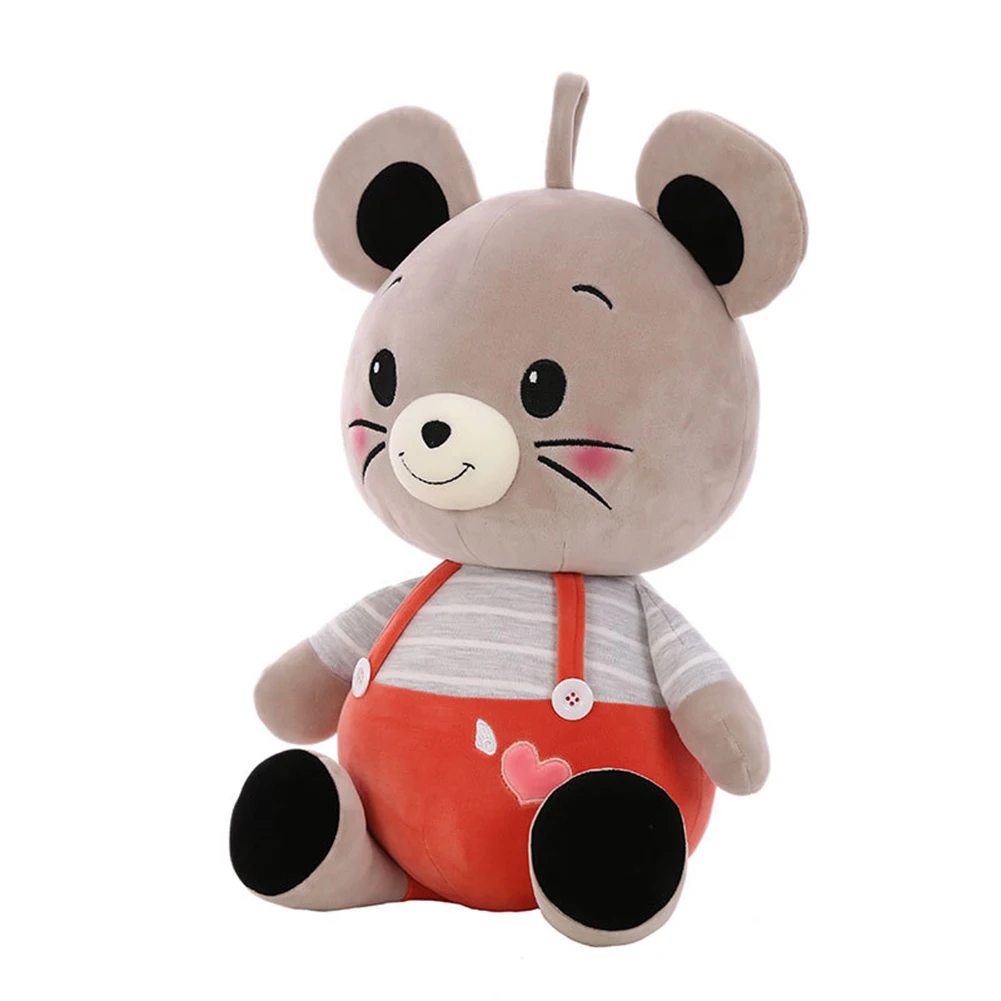 1pc 34cm Rat Suspender Pants Mouse Plush Toy Soft Stuffed Doll Homunculus Loxodontus Creative Nice Cute Gift For Kids | Игрушки и хобби
