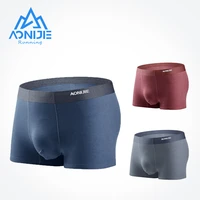 aonijie 3 packs e7004 ef005 quick dry men sport performance boxer briefs underwear micro modal mulberry silk with metal gift box