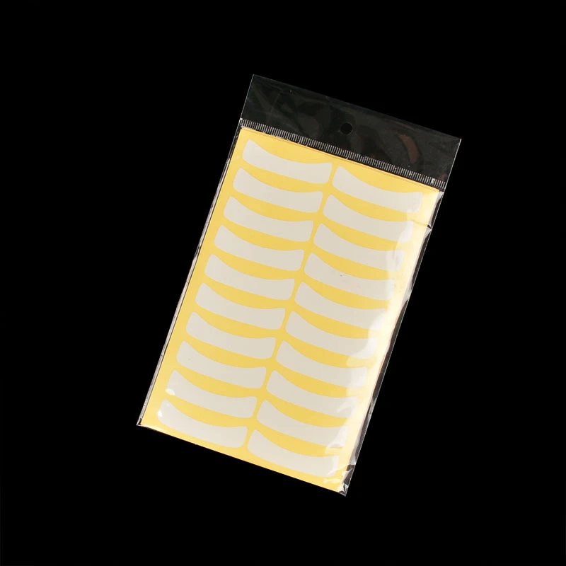 

100 Pair White Eye Eyelash Extension Fabrics Pads Stickers Patches Adhesive Tape Makeup Beauty Tool