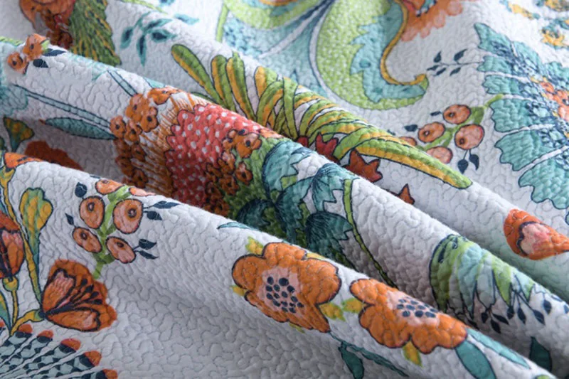 Miglior Set Trapunta Copriletti Di Qualità 3 Pezzi Copriletto In Cotone Lavato Con 2 Federe Coperta Estiva Copriletto Matrimoniale