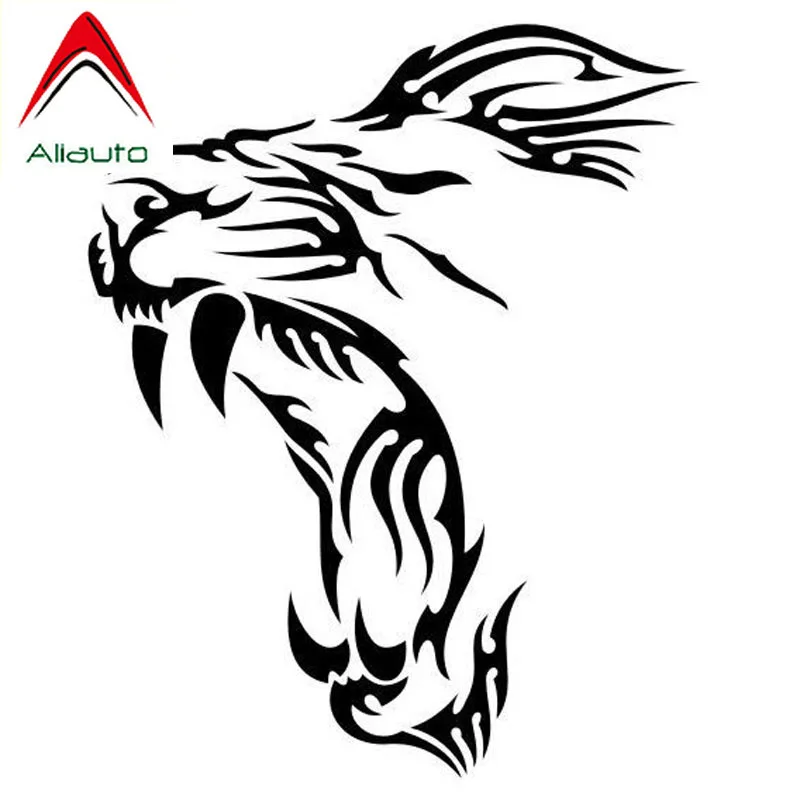 

Aliauto Creative Car Sticker Yawn Lion Vinyl Motorcycle Styling Accessories PVC Decal for Mercedes Honda Volkswagen,16cm*13cm