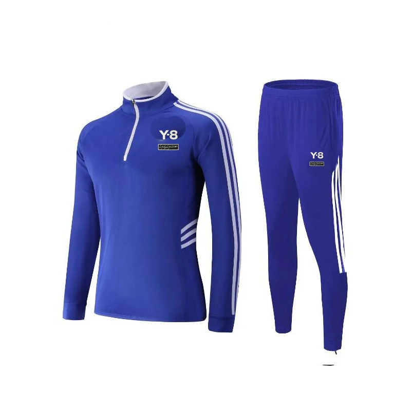 

Men TrackSuit Sport Shirt Jacket Sweater Top Suit Set TrousersTop Pants Jogging