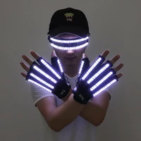 led gloves luminous glasses halloween bar night club mechanical dance performances props party supplies