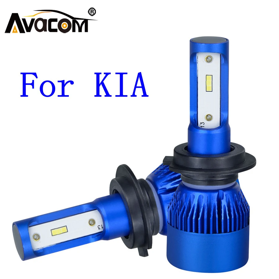 Avacom 1 комплект светодиодный шарик автомобиля 12V H1 H4 H7 H11 9005 Автомобильные