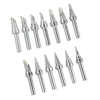 13pcslot 200 high frequency electric soldering iron tip soldering sting for quick 203204 soldering station