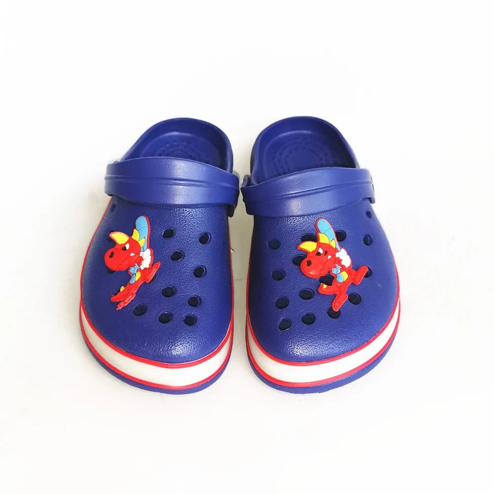 Мюли Детские неоновые со светодиодной подсветкой летние сандалии с мультяшным