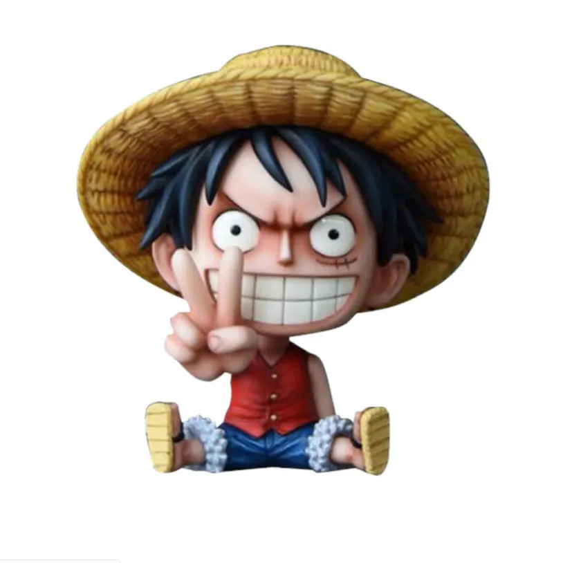 Аниме одна штука фигурка Чоппер Nami Luffy Сабо ПВХ Коллекционная модель игрушки для