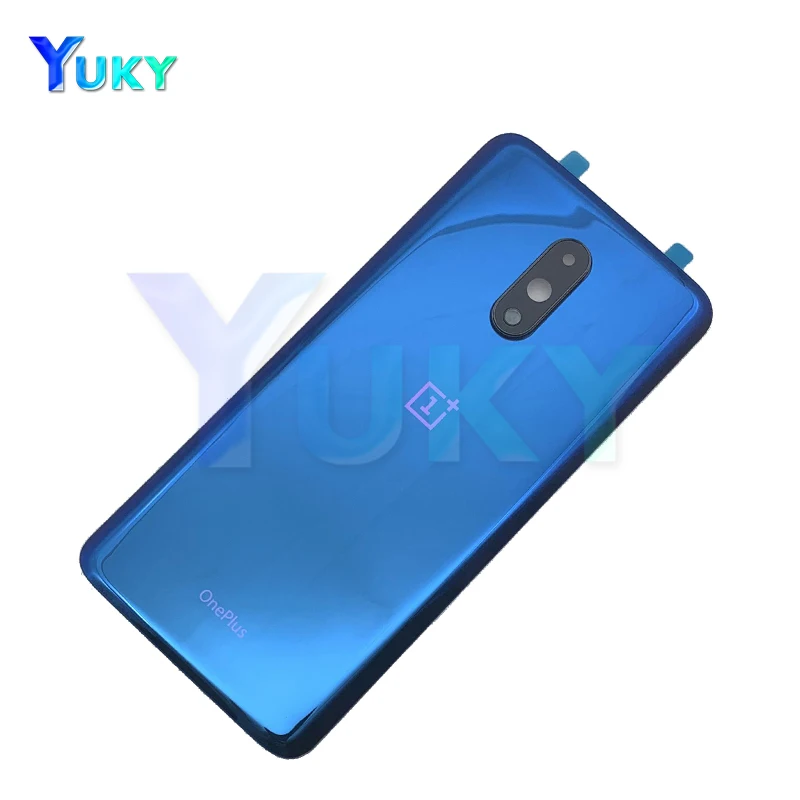 Оригинальное стекло для OnePlus 7 7T задняя крышка батарейного отсека Oneplus Крышка 1 +