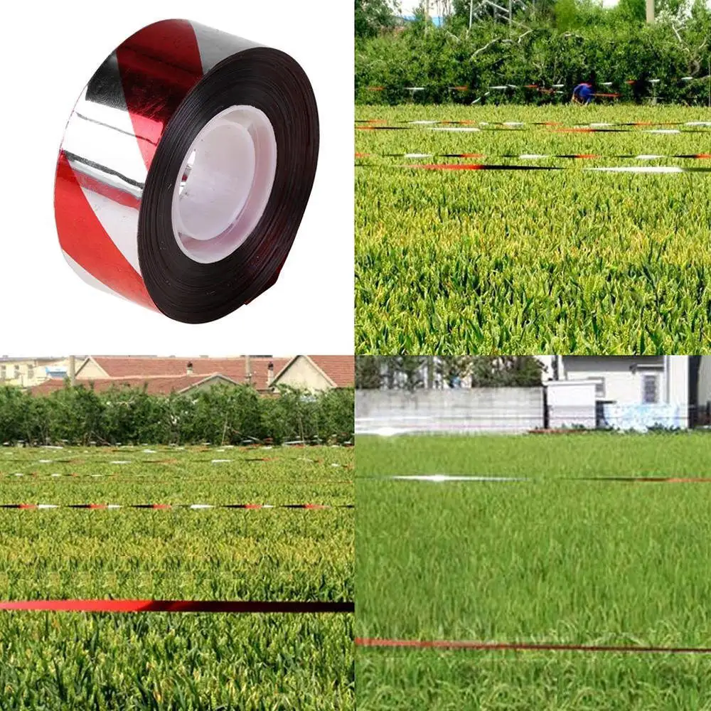 

6pcs /Set Anti Bird Tape Bird 90M Scare Tape Audible Repellent Pigeons Repeller Ribbon Tapes for Pest Control