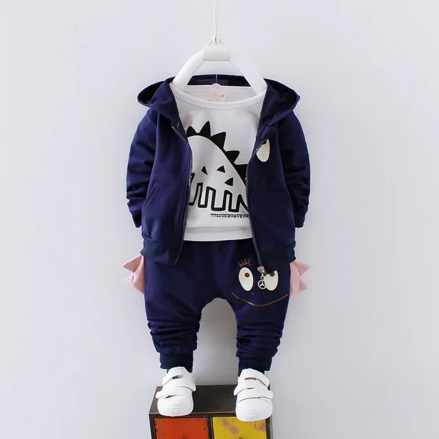 BibiCola Children Boys clothing sets spring autumn tracksuit suit kids boys casual tops t-shirts+pant baby for outfits |