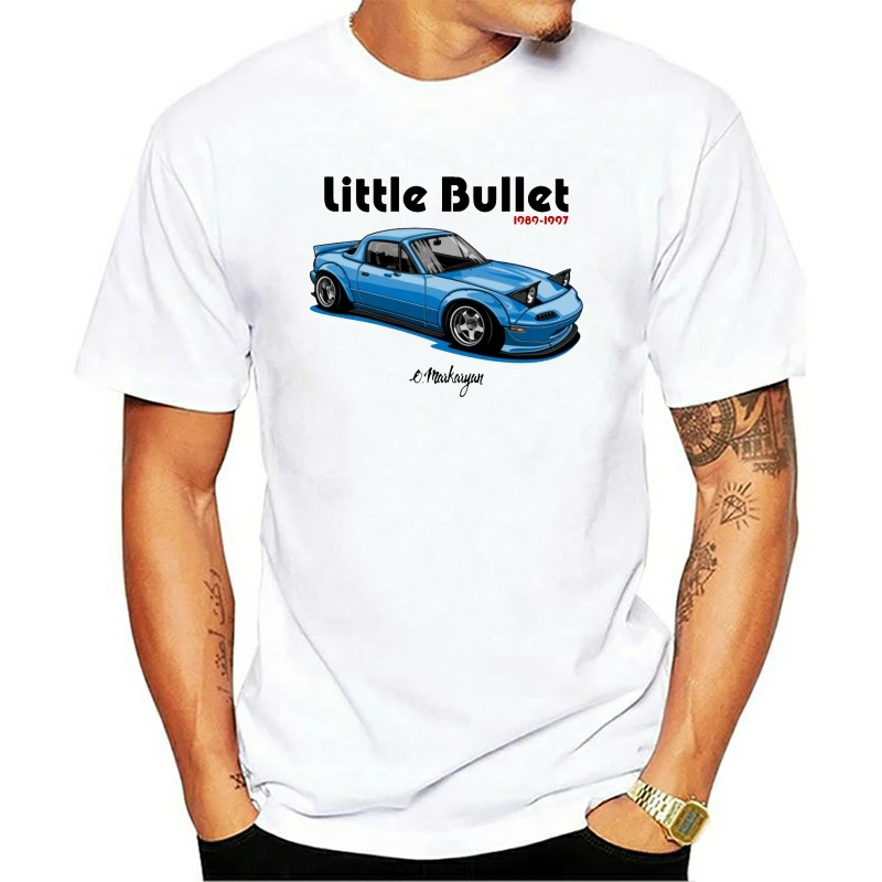 

Men Short Sleeve Tshirt Roadster MX5 Miata (blue) Unisex T Shirt Women t-shirt