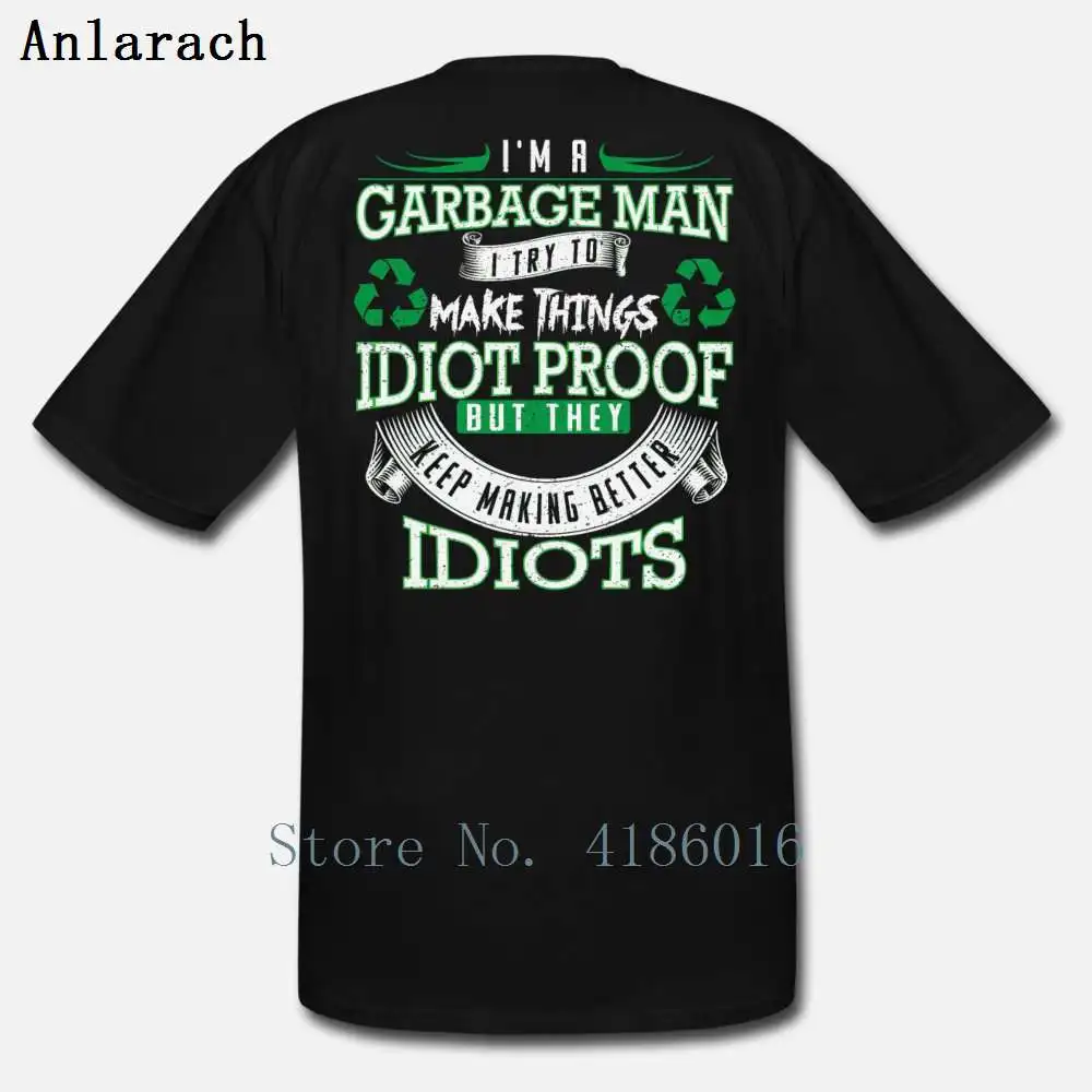 Мусорщик утилизация мусора подарок футболка Тонкий Европейский размер S 5xl