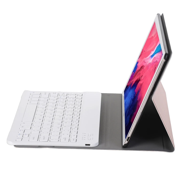 

Tablet Case+Keyboard for Lenovo Xiaoxin Pad 11 Inch Flip Leather Case Tablet Stand with Bluetooth Keyboard