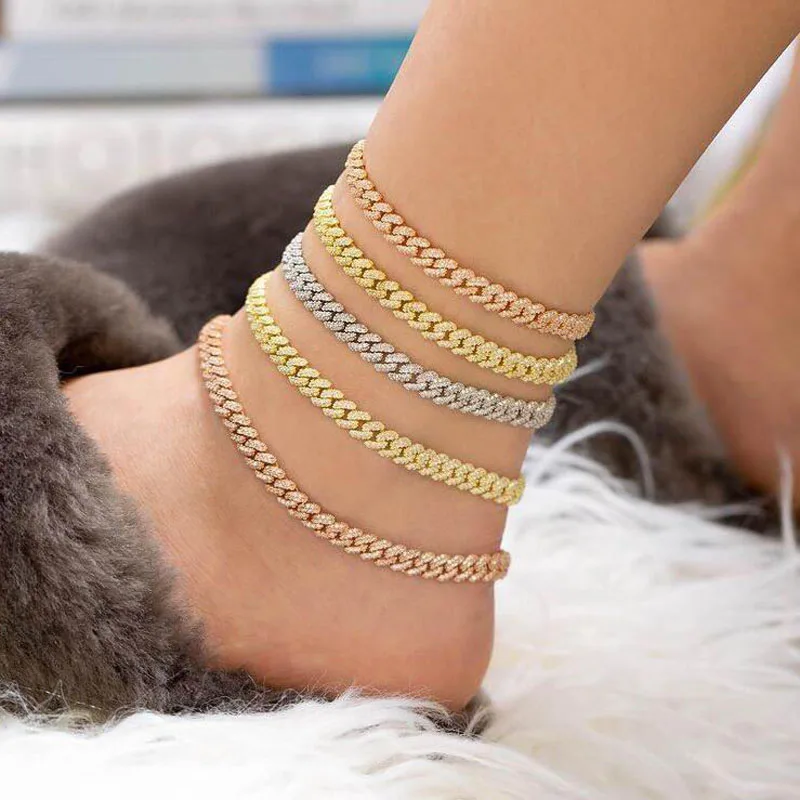 Новое поступление модные женские ножные браслеты ювелирные изделия для хип-хоп