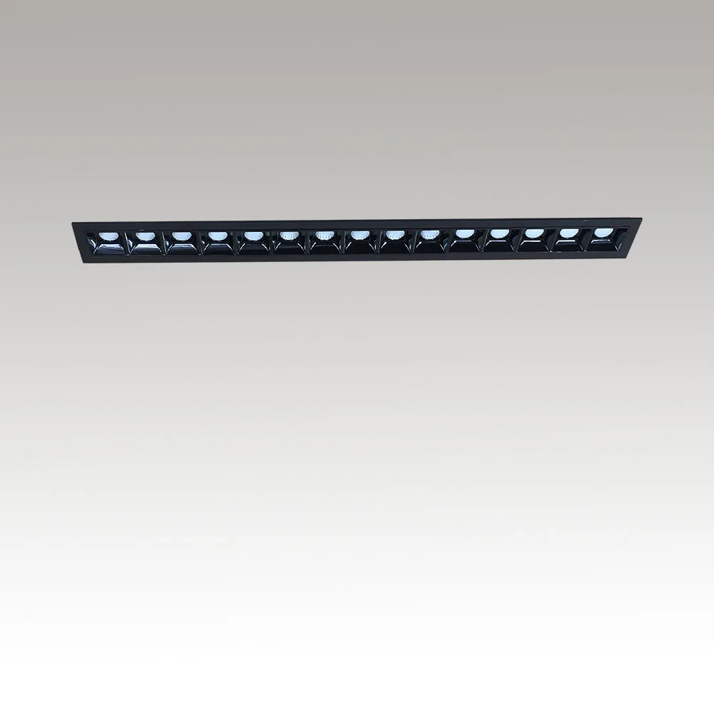 Черная отделка супер яркий 3535 5 Вт Светодиодный s встраиваемый линейный